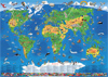 Cultural World Map / Childrens World Map